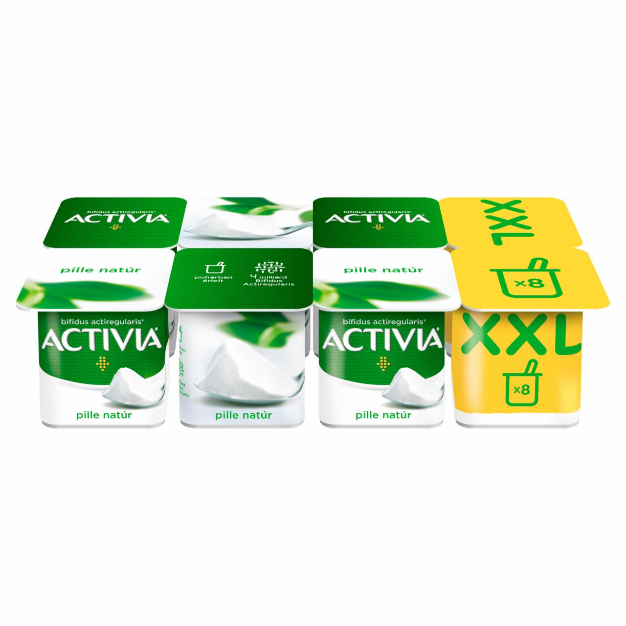Képek - Danone Activia Pille élőflórás, natúr joghurt 8 x 125 g (1000 g)