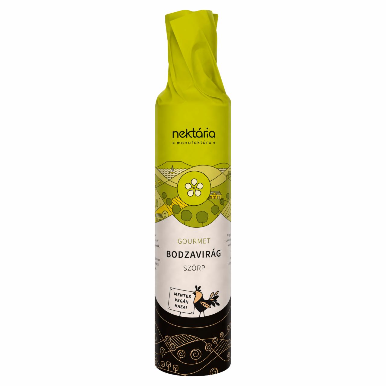 Képek - Nektária Gourmet bodzavirág szörp 500 ml