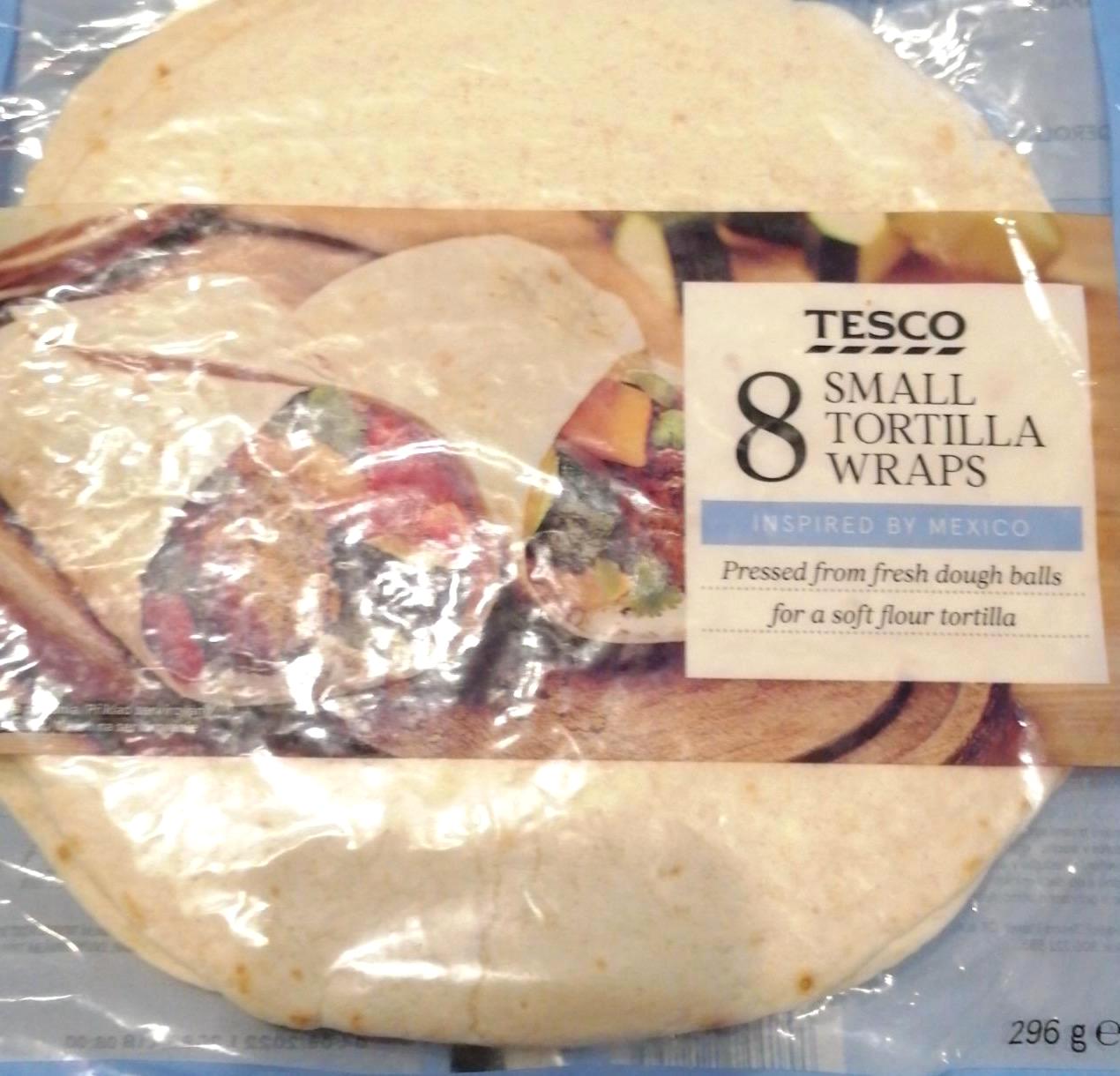 Képek - 8 Small Totilla Wraps Tesco