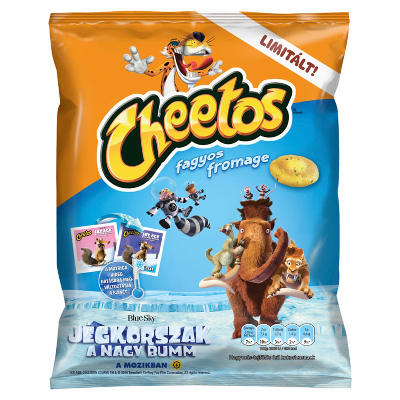 Képek - Cheetos Fagyos Fromage hagymás-tejfölös ízű kukoricasnack 45 g