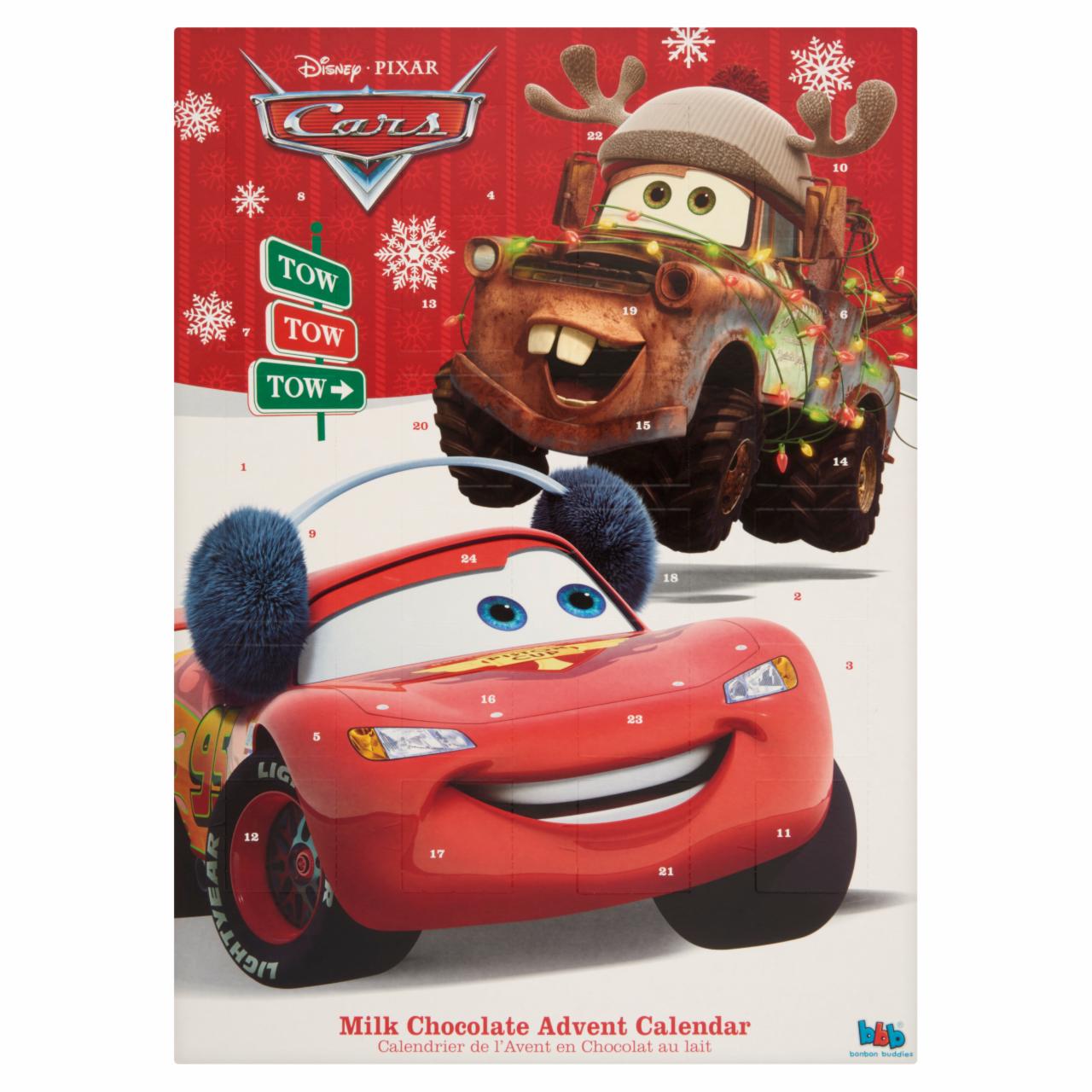 Képek - BBB Disney Pixar Cars adventi naptár tejcsokival 65 g