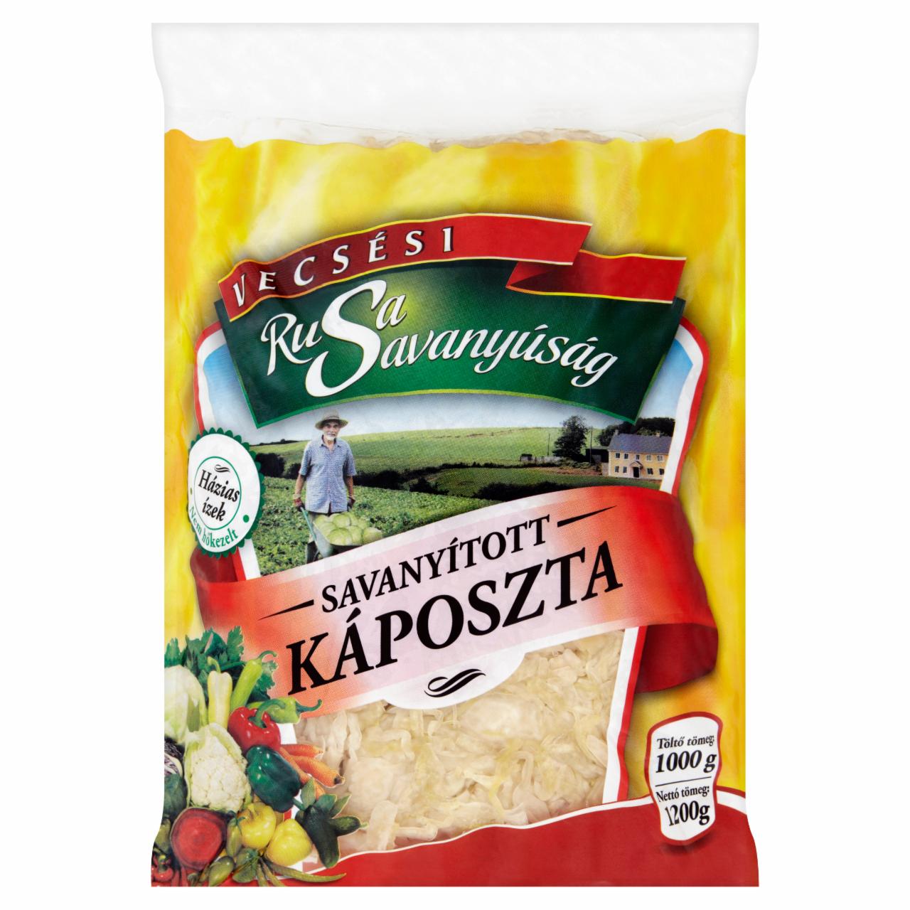 Képek - Rusa Savanyúság savanyított káposzta 1200 g