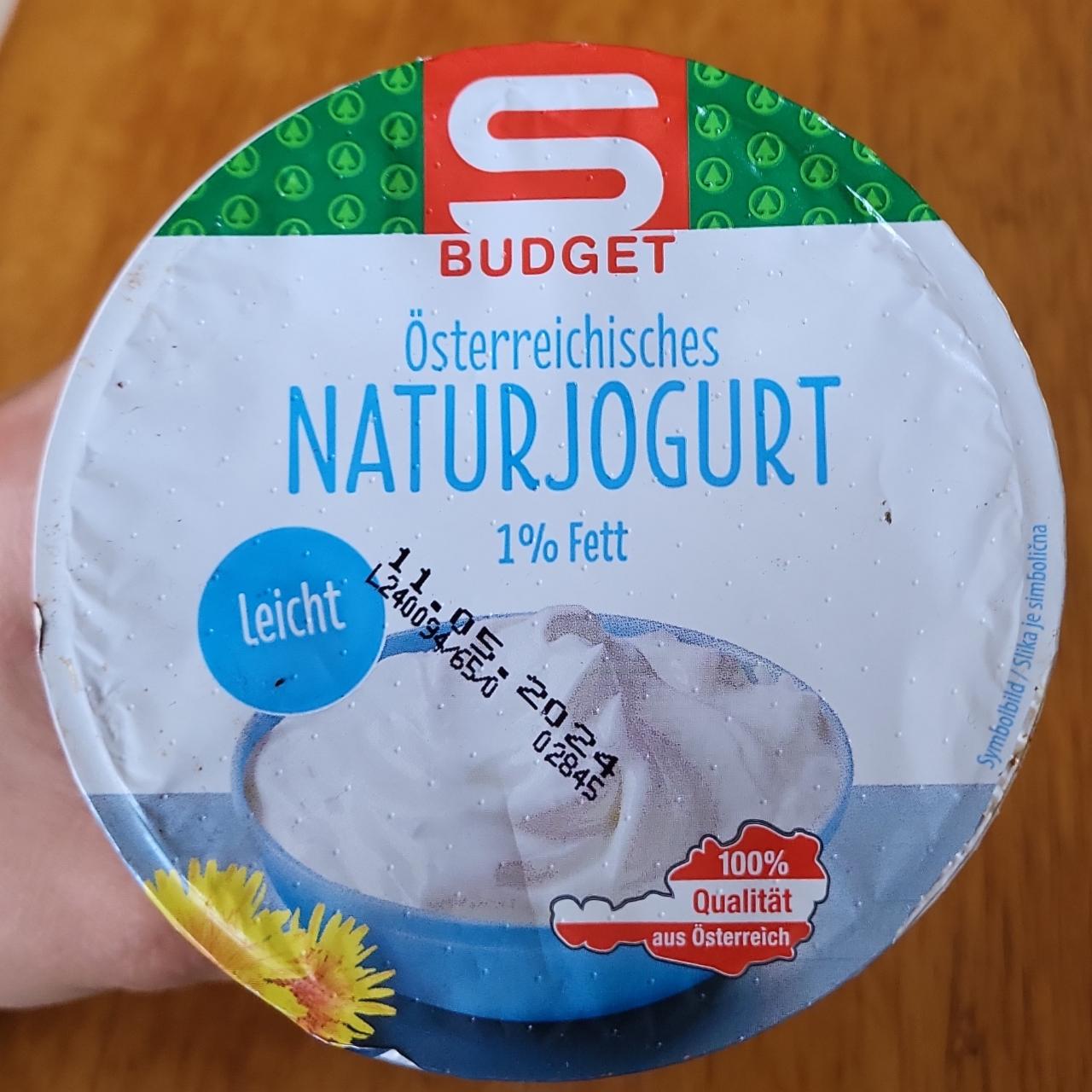 Képek - Österreichisches naturjoghurt 1% Fett S Budget