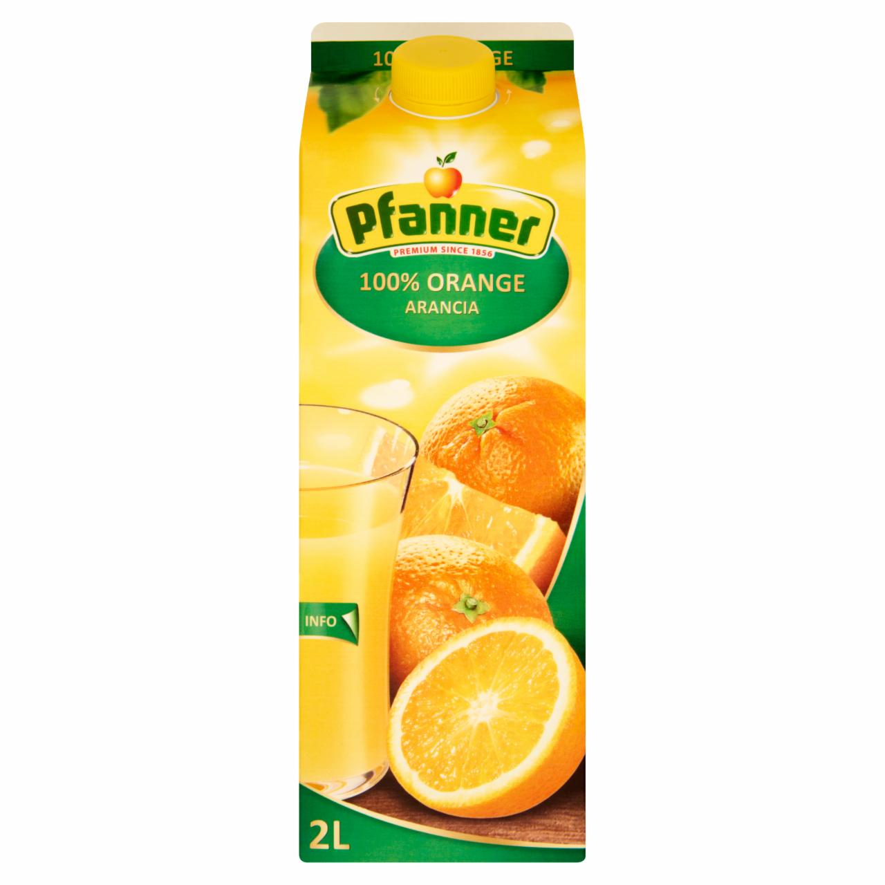 Képek - Pfanner 100% narancslé narancslé-sűrítményből 2 l