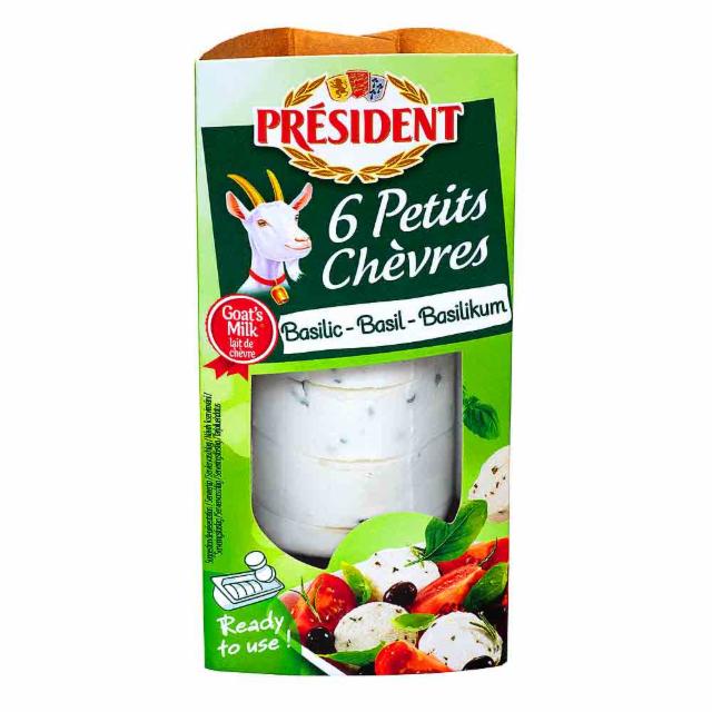 Képek - 6 Petits chèvres basilic Président