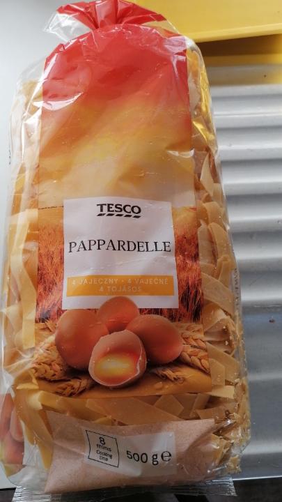 Képek - Tesco pappardelle 4 tojásos durum száraztészta 