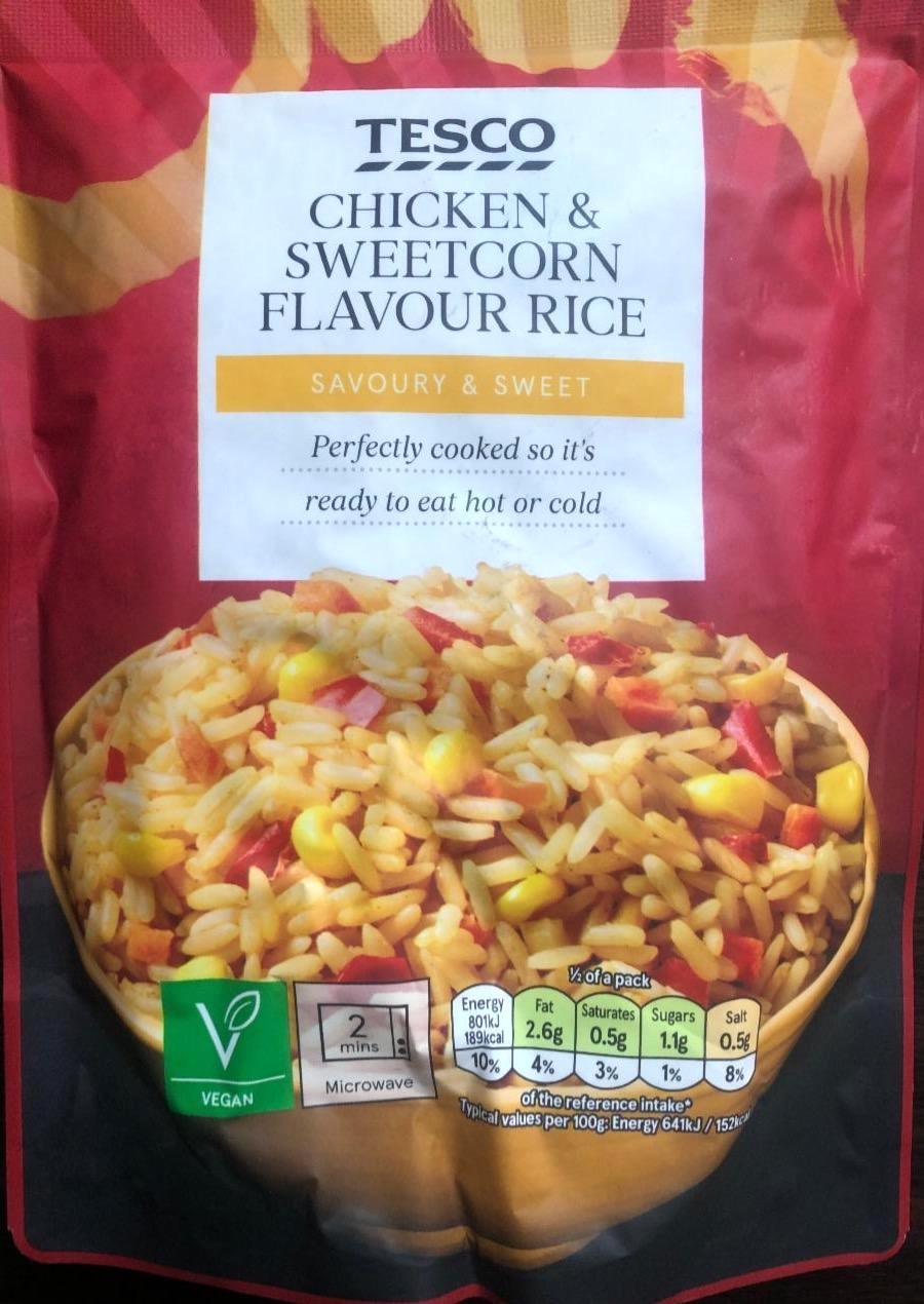 Képek - Chicken & swetcorn flavour rice Tesco