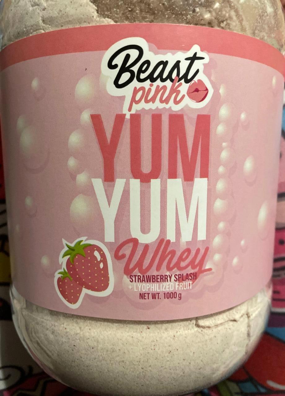 Képek - Yum yum whey Strawberry splash Beast pink