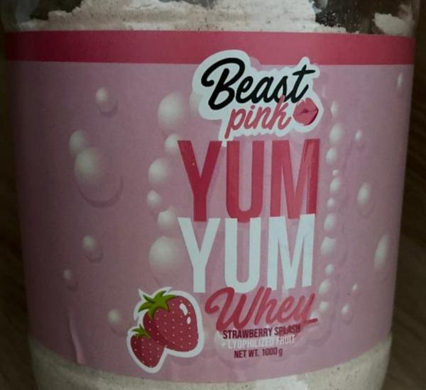 Képek - Yum yum whey Strawberry splash Beast pink