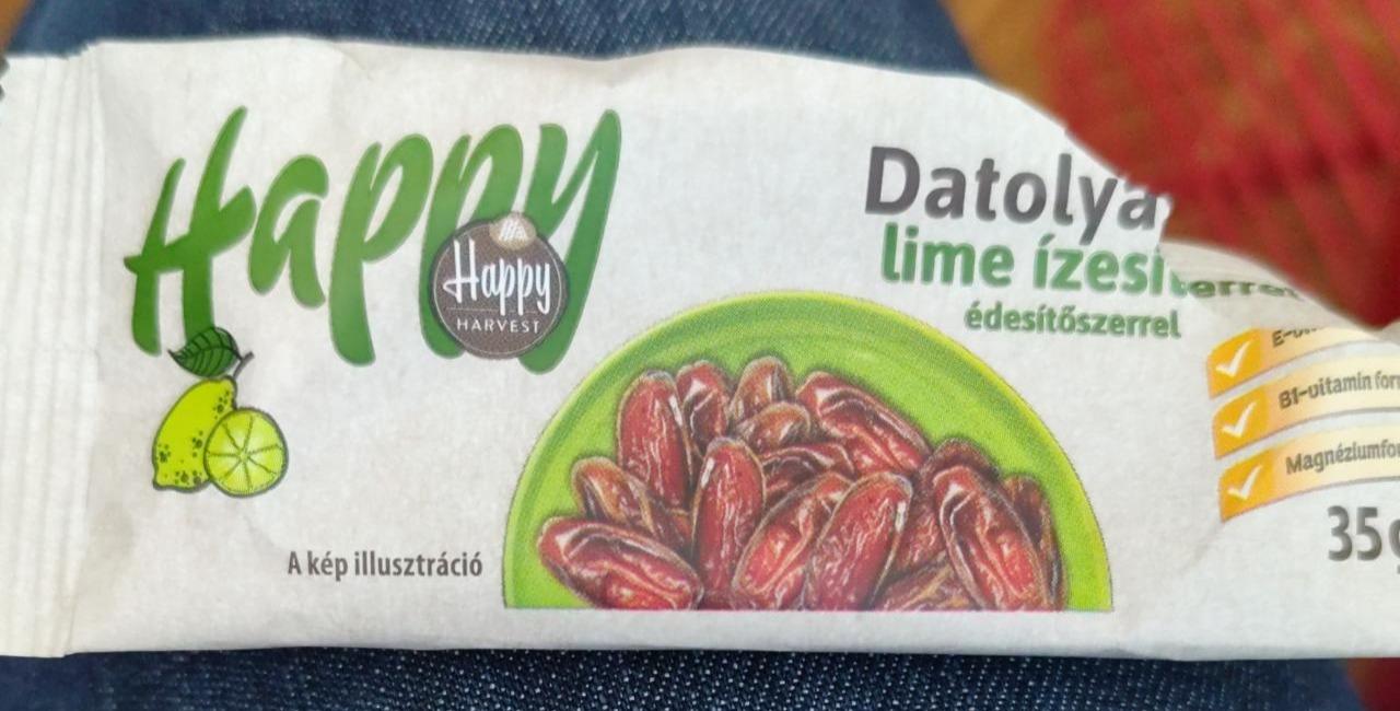 Képek - Datolya lime ízesítessel édesítőszerrel Happy Harvest
