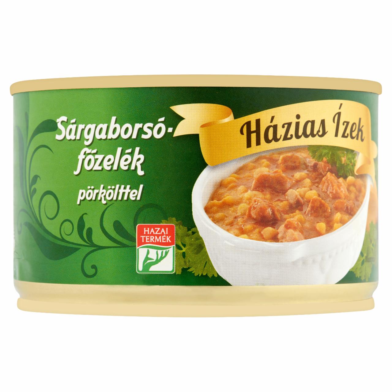 Képek - Házias Ízek sárgaborsófőzelék pörkölttel 400 g