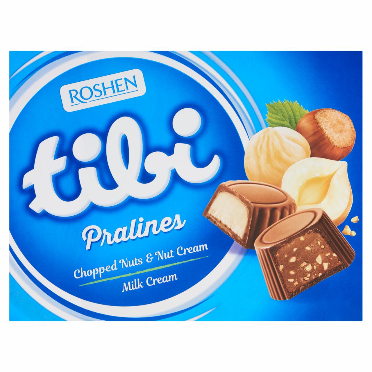 Képek - Tibi Pralines tejcsokoládé desszert válogatás 117 g