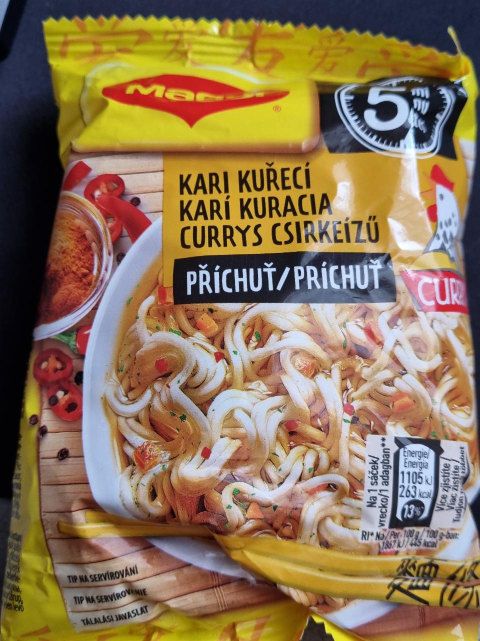 Képek - Maggi PárPerc currys csirkeízű instant tészta 59,2 g