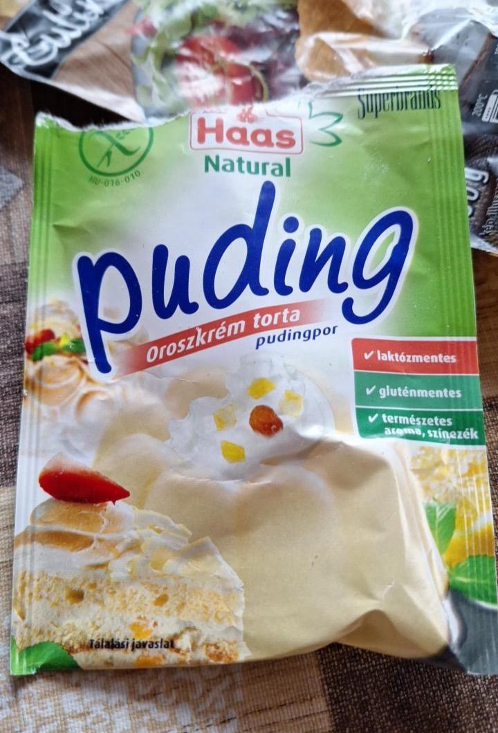 Képek - Puding oroszkrém torta pudingpor Haas Natural