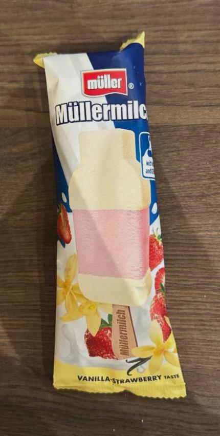 Képek - Müllermilch Vanilla-strawberry taste Müller