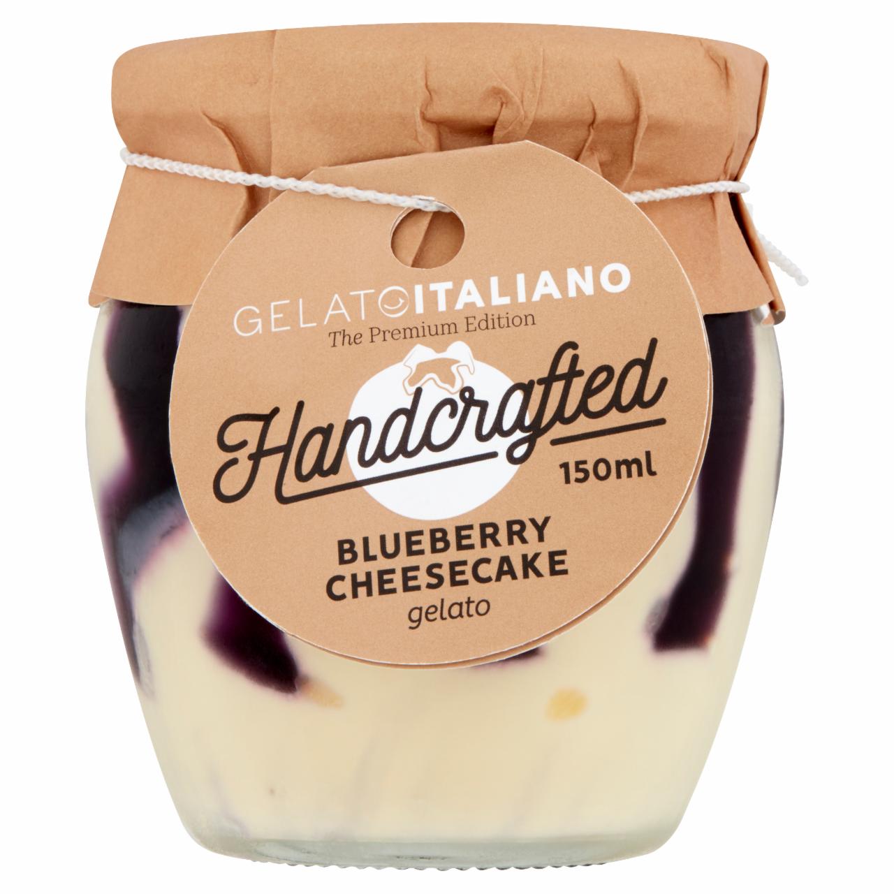 Képek - Gelato Italiano Handcrafted sajttorta tejjégkrém áfonya öntettel 150 ml