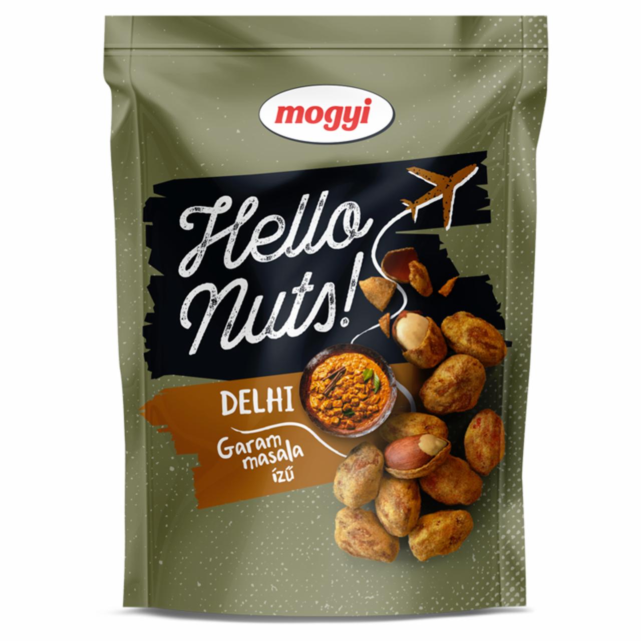 Képek - Mogyi Hello Nuts! Delhi garam masala ízű, csicseriborsós tésztabundában pörkölt földimogyoró 100 g