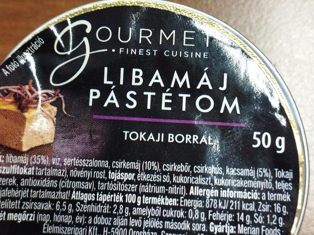 Képek - Libamaj pastetom tokaji borral Gourmet finest cuisine