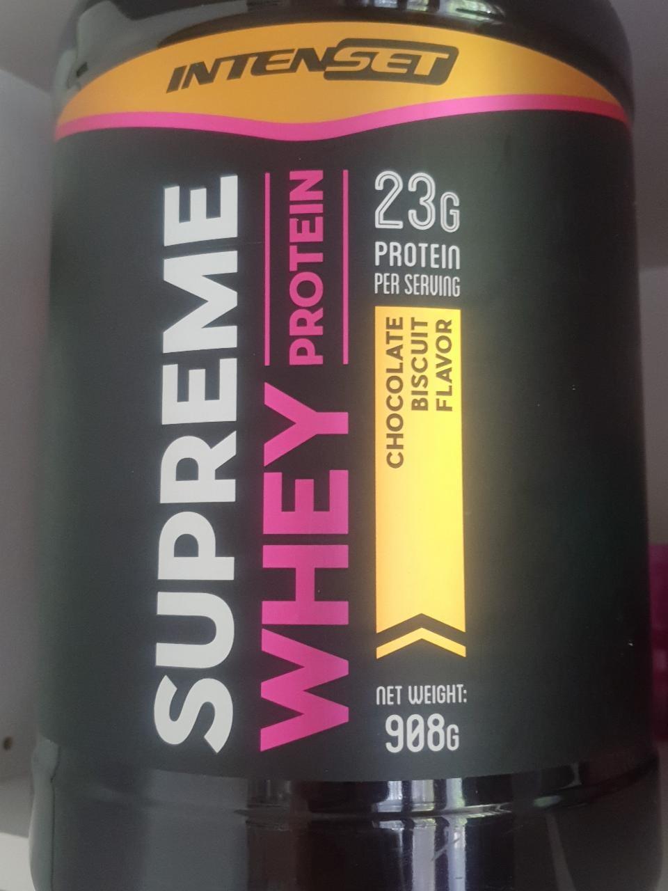 Képek - Supreme whey protein chocolate biscuit IntenSet