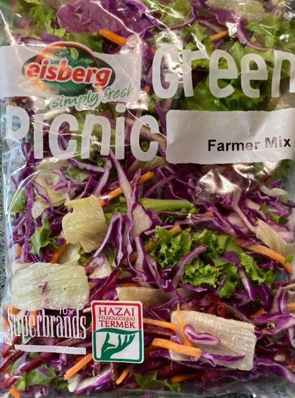 Képek - Eisberg Green Picnic Farmer Mix friss salátakeverék 110 g