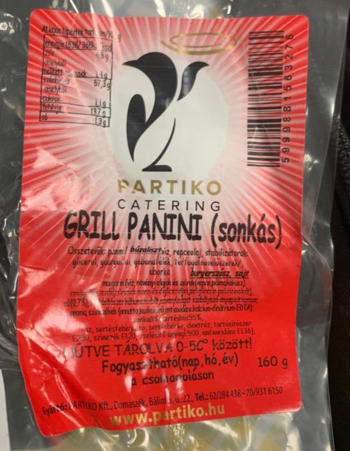 Képek - Grill panini sonkás Partiko catering