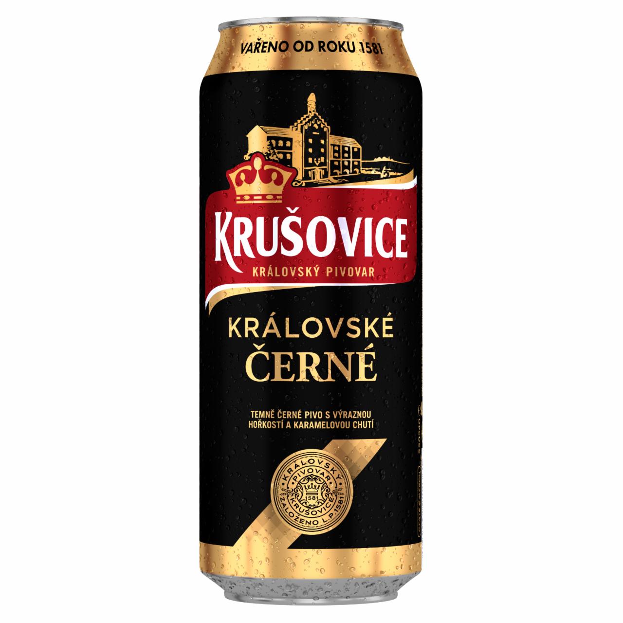 Képek - Krušovice eredeti cseh import barna sör 3,8% 0,5 l doboz