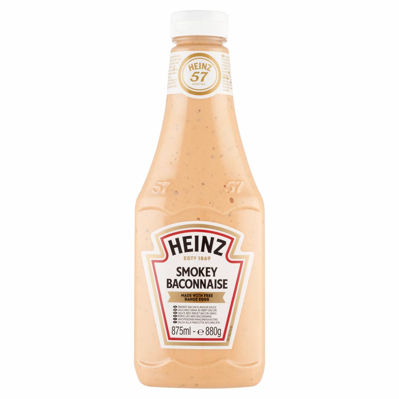Képek - Heinz füstölt szalonnaízű szósz 875 ml