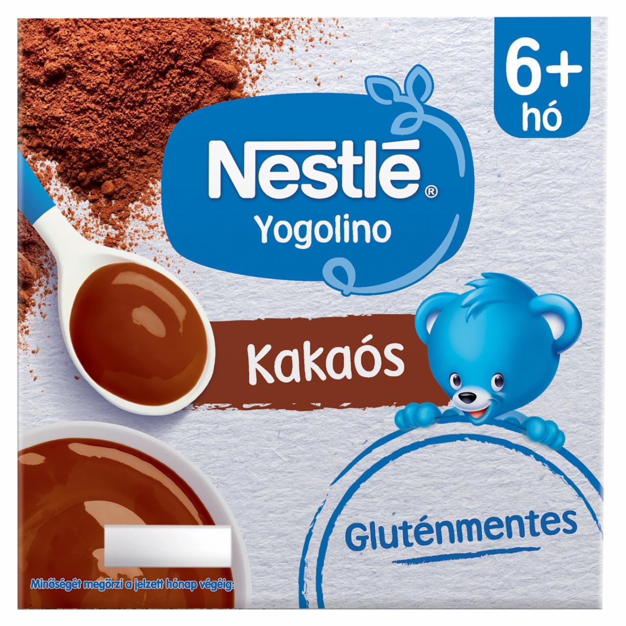 Képek - Nestlé Yogolino kakaós babapuding 6+ hó 4 x 100 g (400 g)