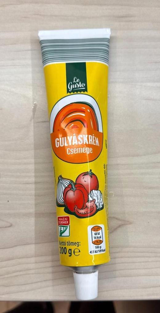 Képek - Gulyáskrém csemege Le Gusto