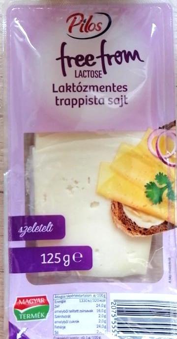 Képek - Laktózmentes szeletelt trappista sajt Pilos