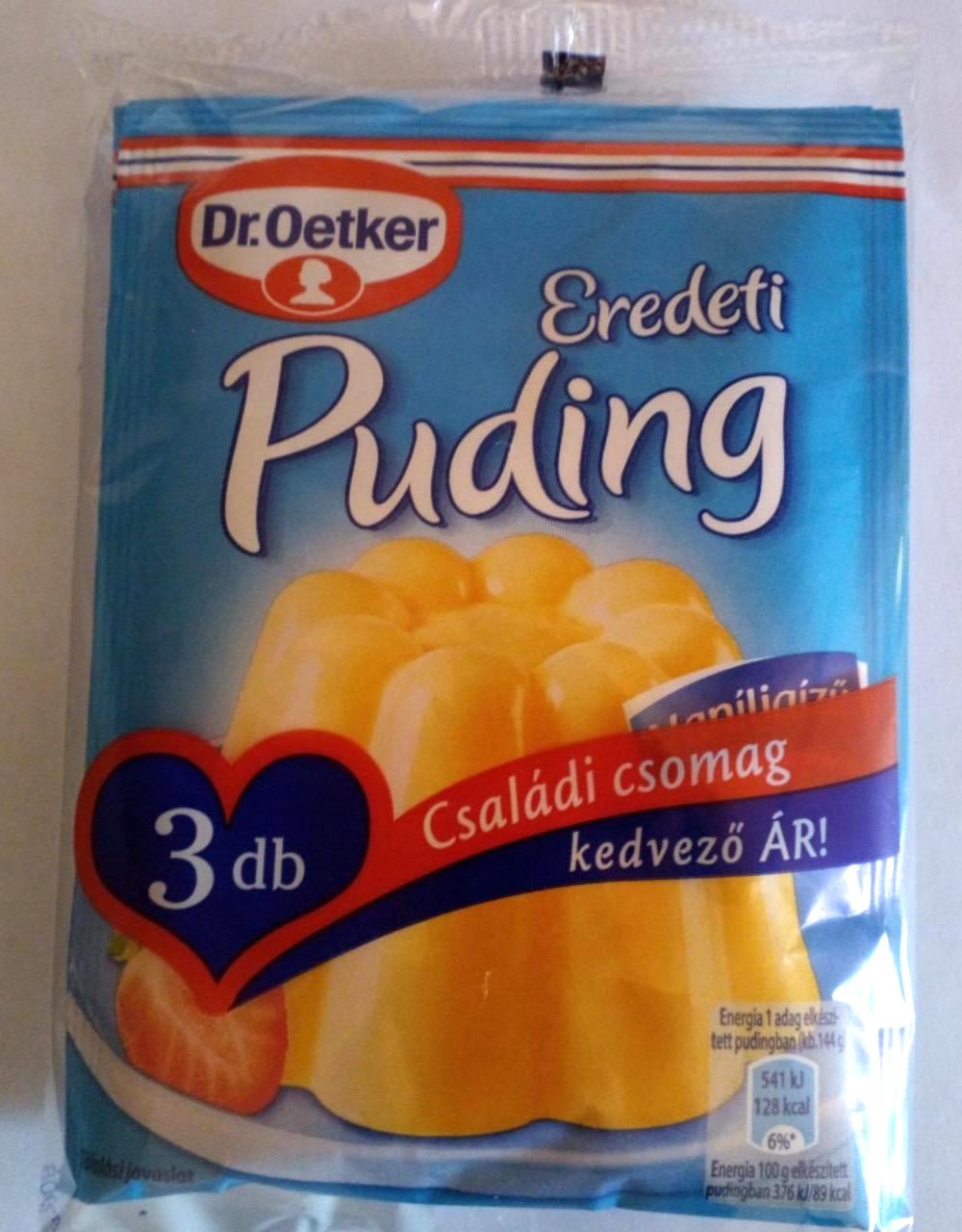 Képek - Eredeti puding Vaníliaízű Dr.Oetker