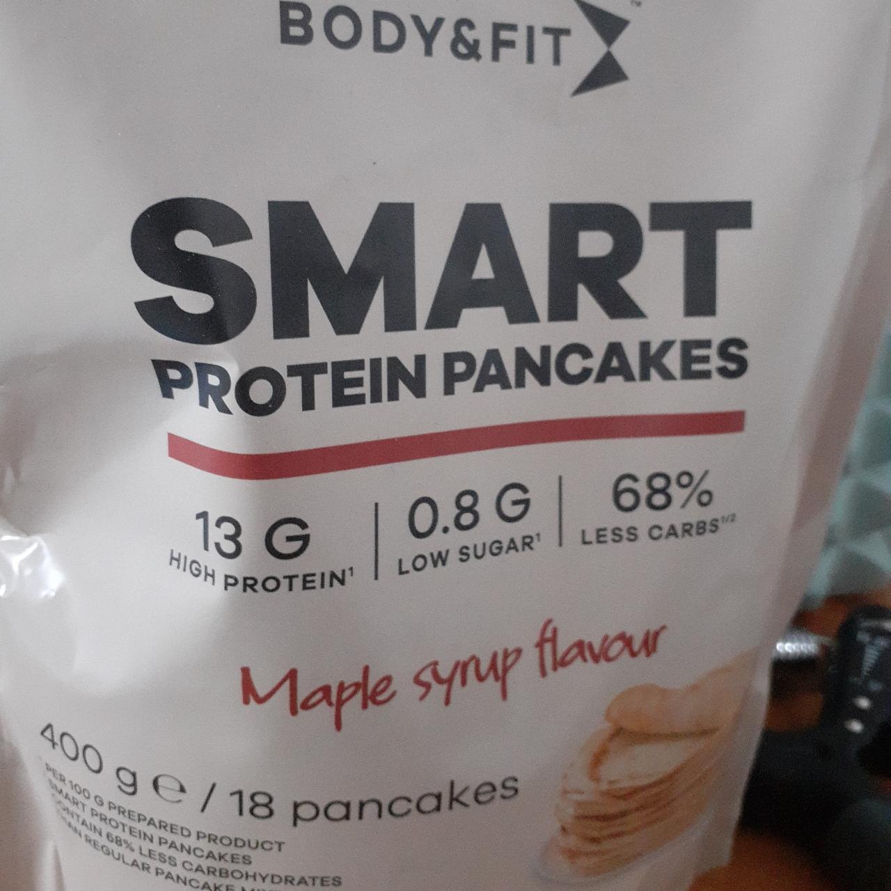 Képek - Smart protein pancakes maple sirup flavour Body&fit