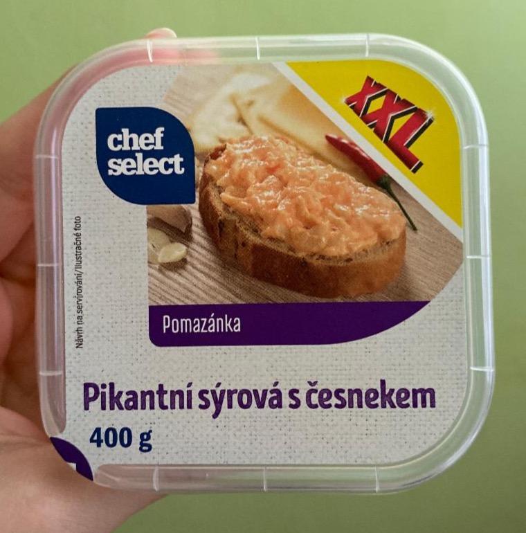 Képek - Csípős sajtos-fokhagymás kenőkrém Chef Select