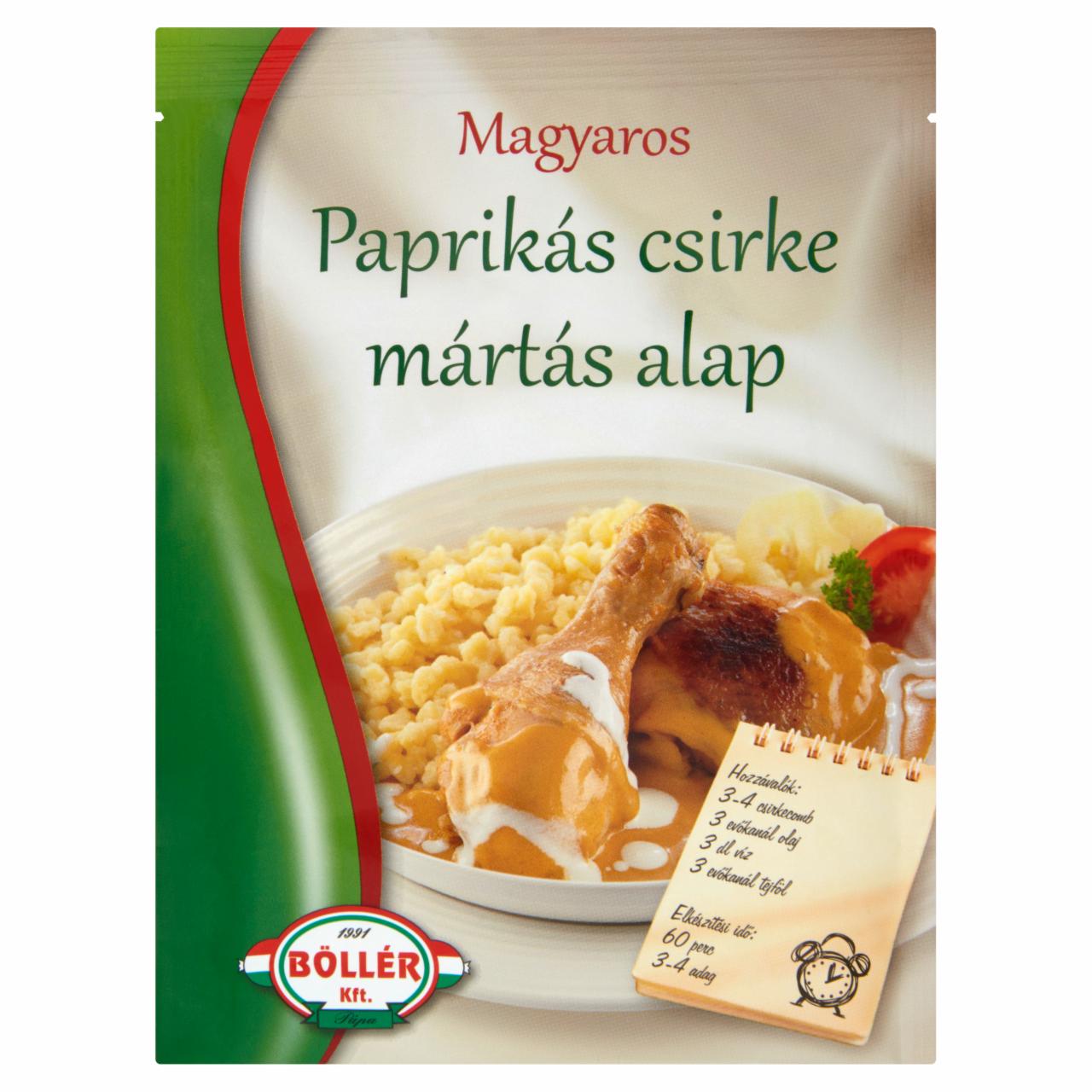 Képek - Böllér magyaros paprikás csirke mártás alap 45 g