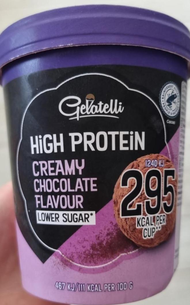 Képek - High protein creamy chocolate Gelatelli