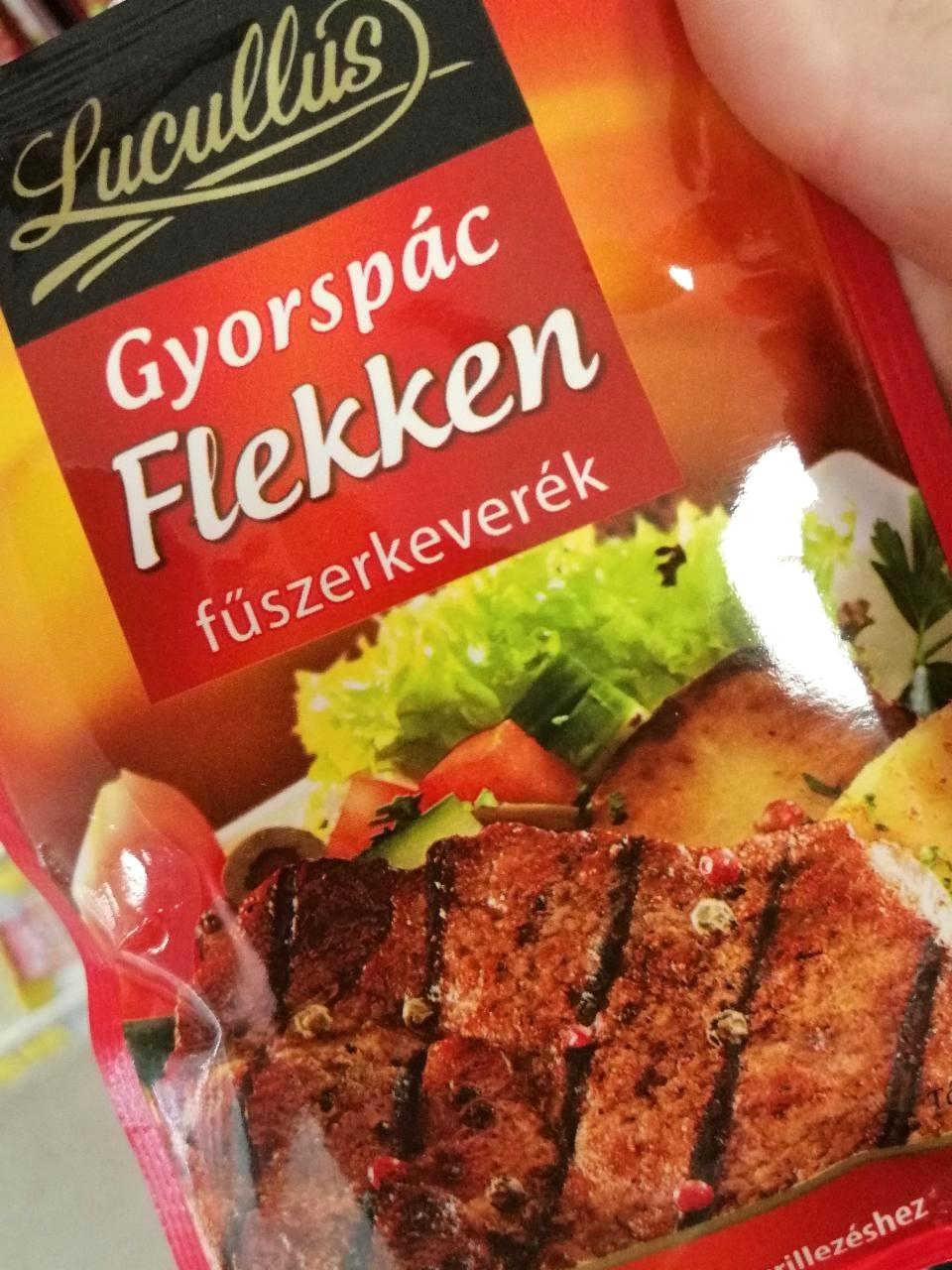 Képek - Gyorspác flekken fűszerkeverék Lucullus