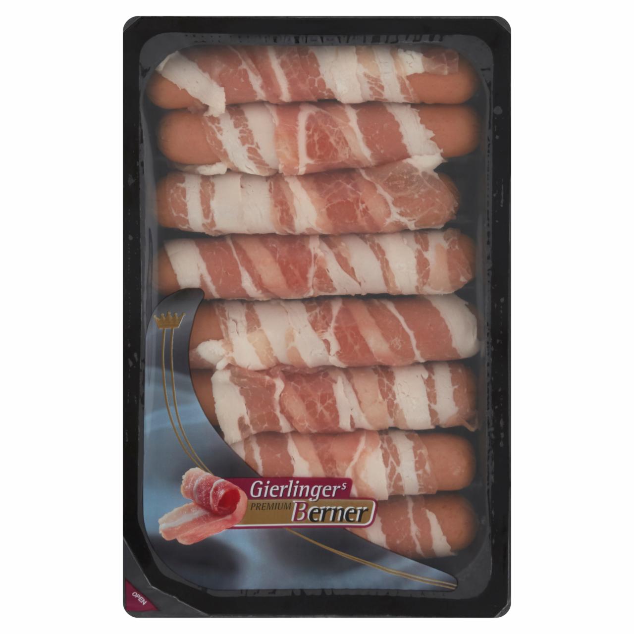 Képek - Gierlinger's Mini berner baconbe göngyölt sajtos virsli 8 db/csomag 250 g