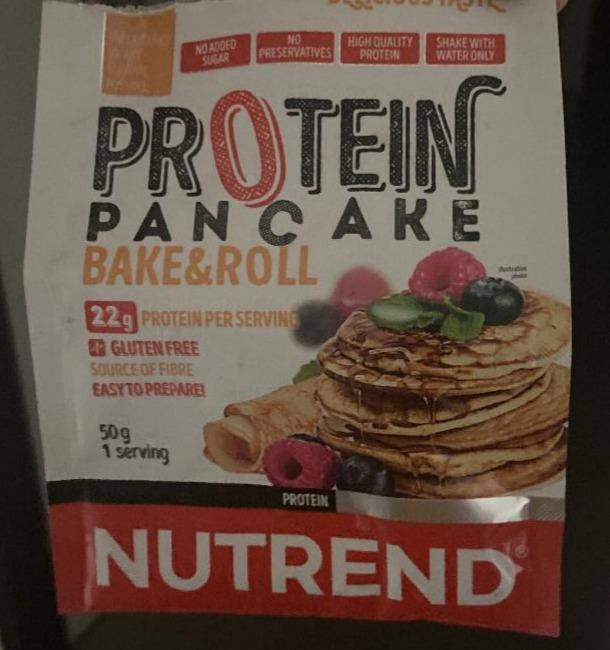 Képek - Protein pancake Bake & Roll Nutrend