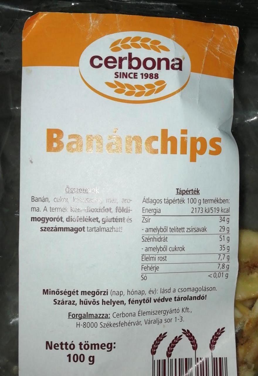 Képek - Banánchips Cerbona