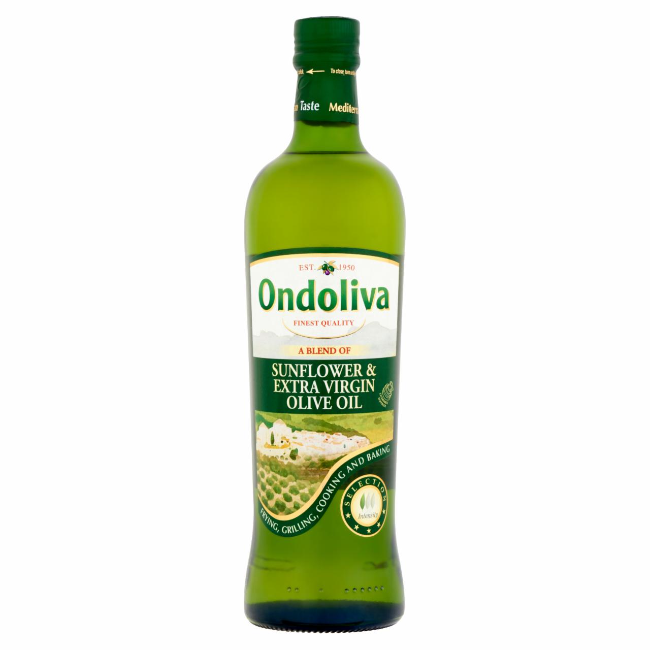 Képek - Ondoliva finomított napraforgóolaj és extraszűz olívaolaj keveréke 750 ml