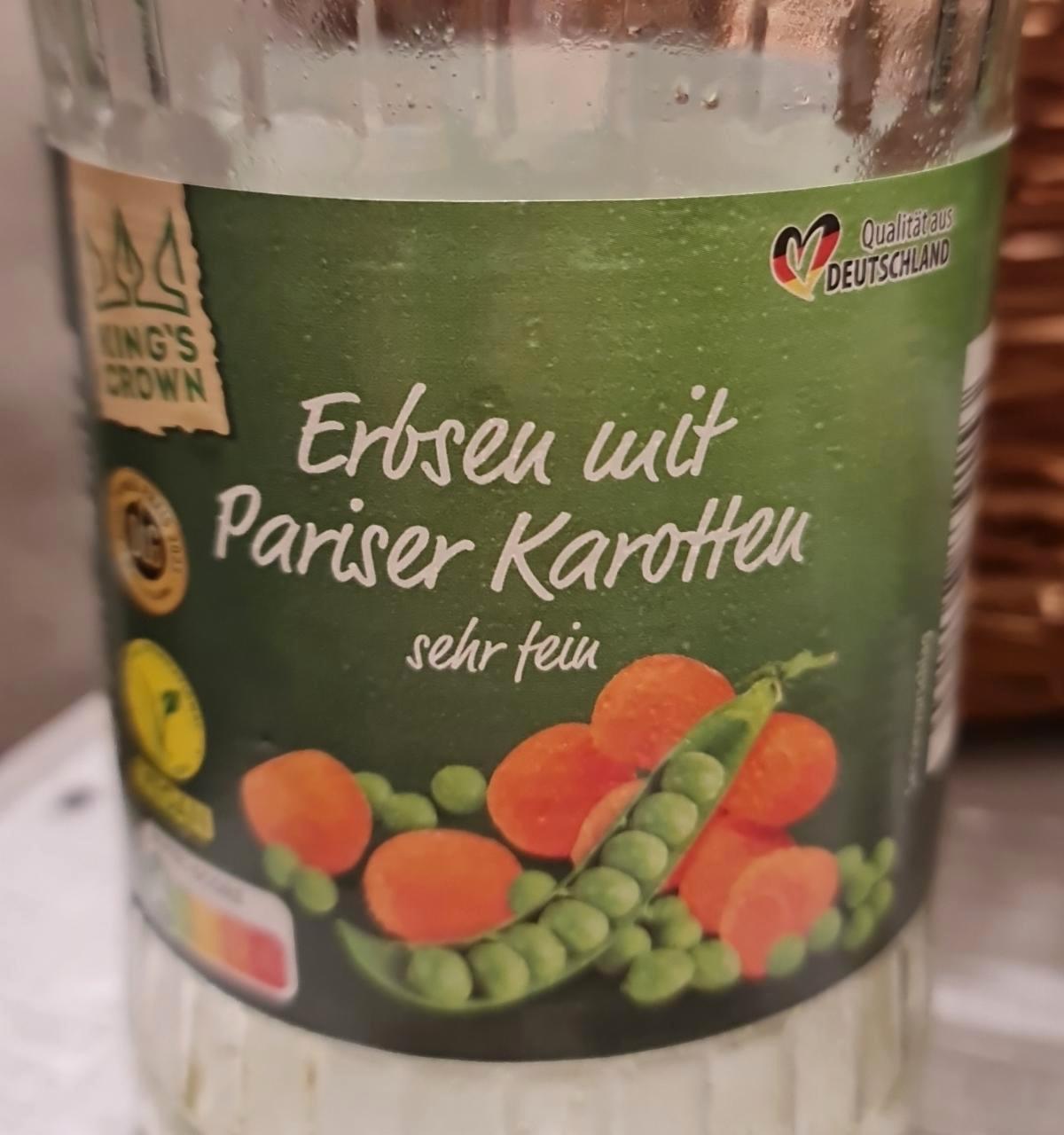 Képek - Erbsen mit pariser karotten shr fein King's Crown