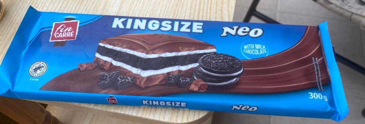 Képek - Tejcsokoládé Neo kingsize Fin carré