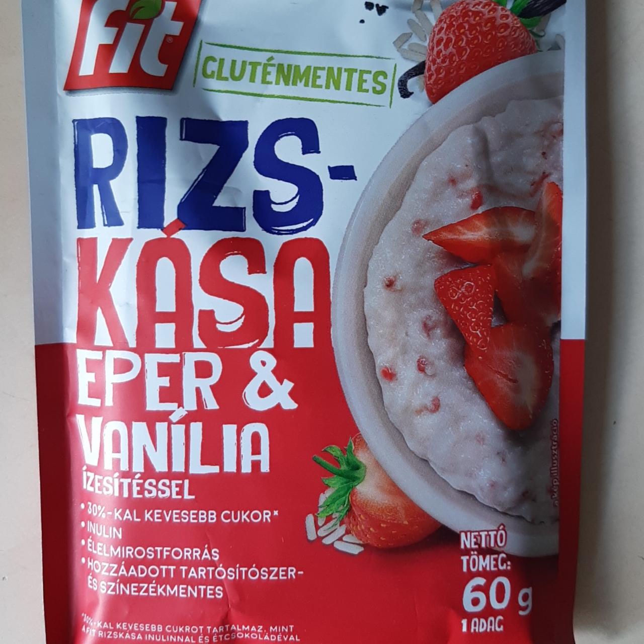 Képek - Rizskása - eper & vanília gluténmentes Fit