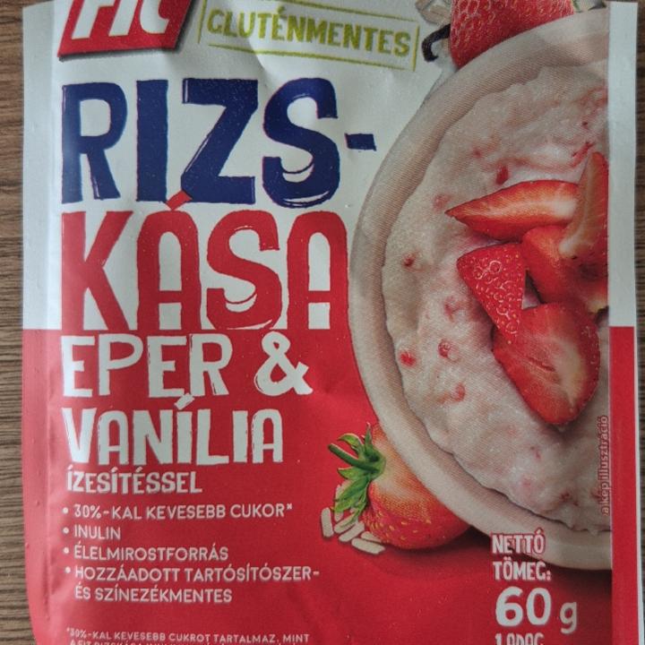 Képek - Rizskása - eper & vanília gluténmentes Fit