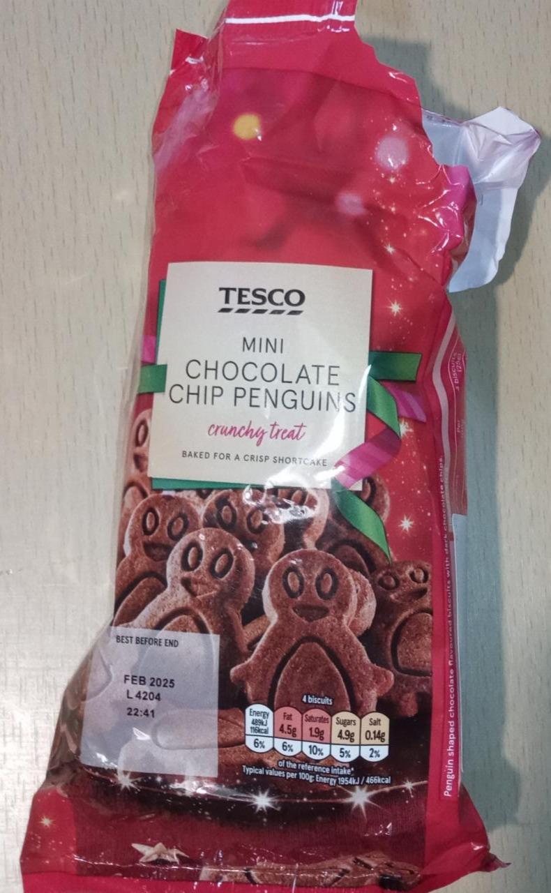 Képek - Mini chocolate chip penguins crunchy tret Tesco