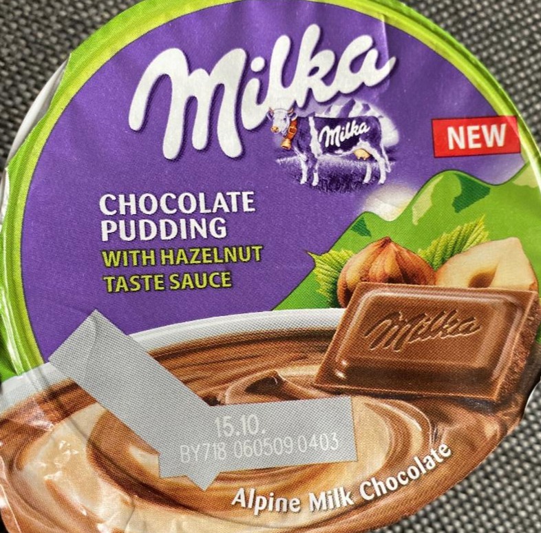 Képek - Chocolate pudding with hazelnut Milka