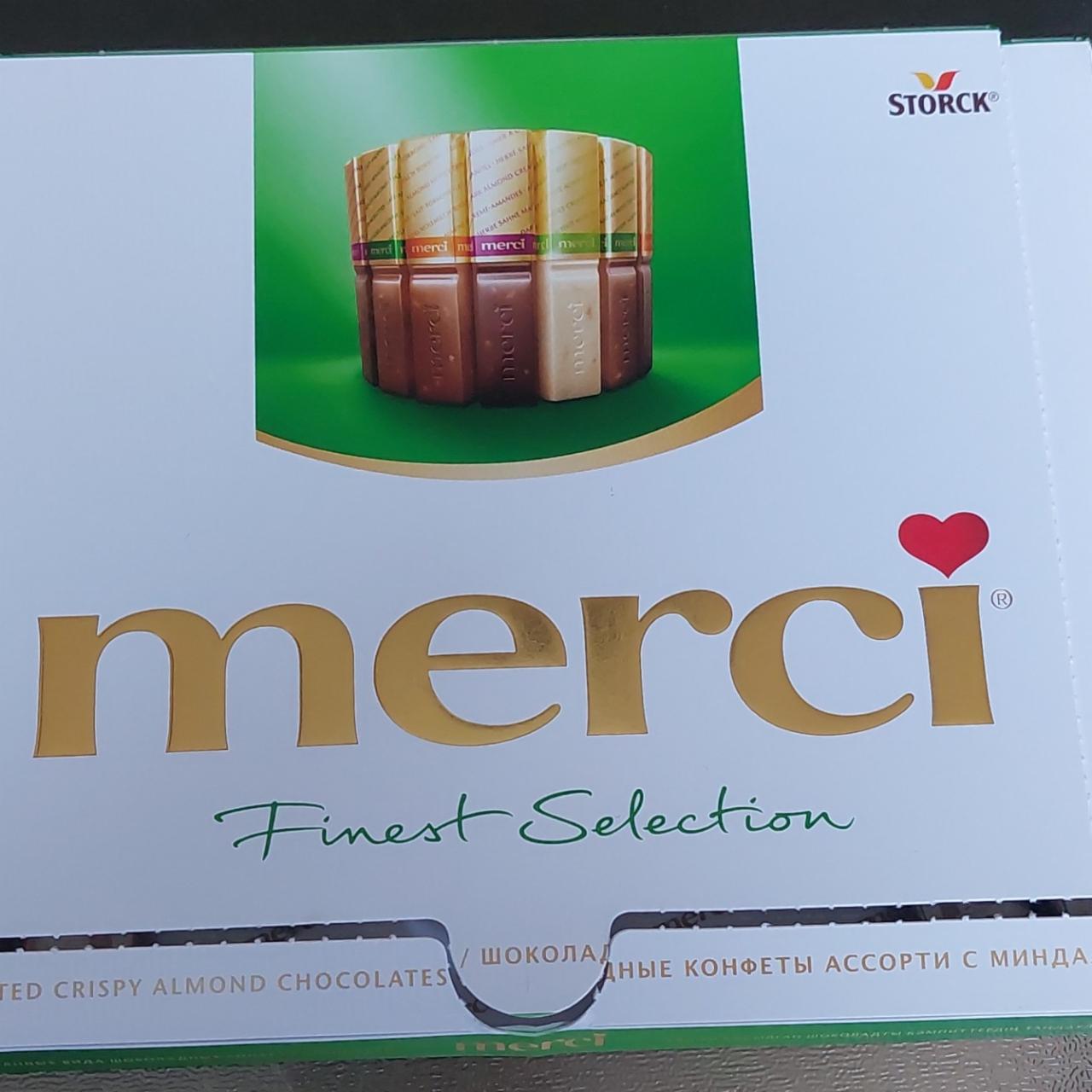Képek - Merci Finest Selection 4 mandulás csokoládékülönlegesség 250 g