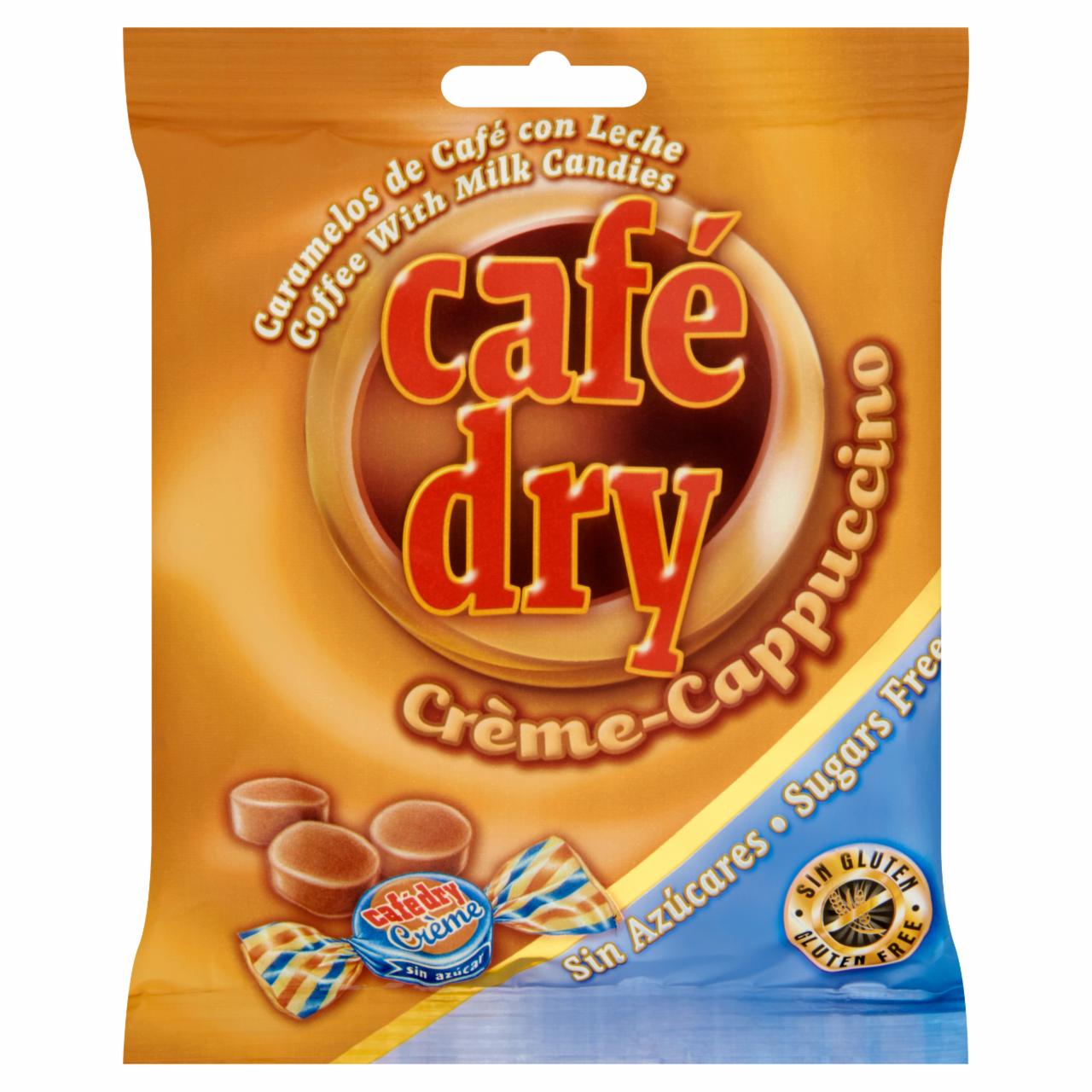 Képek - Café Dry tejszínes kávés cukormentes cukorka édesítőszerrel 65 g