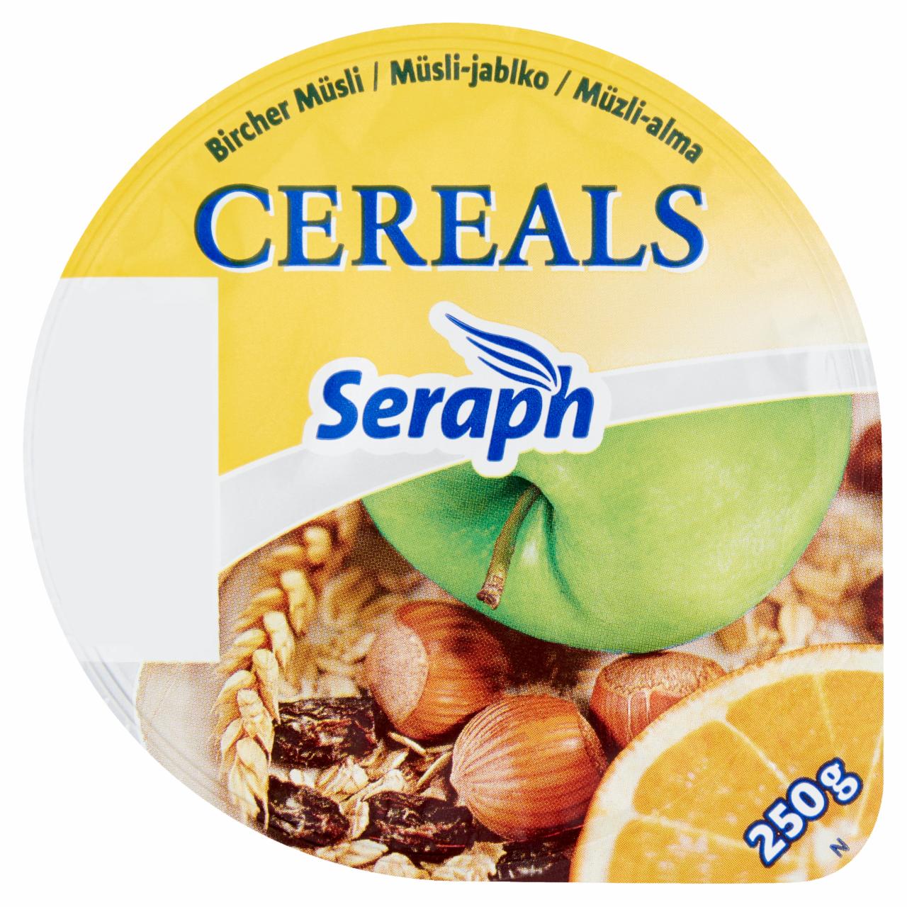 Képek - Seraph müzlis-almás joghurt gabonamagvas gyümölcskészítménnyel 250 g