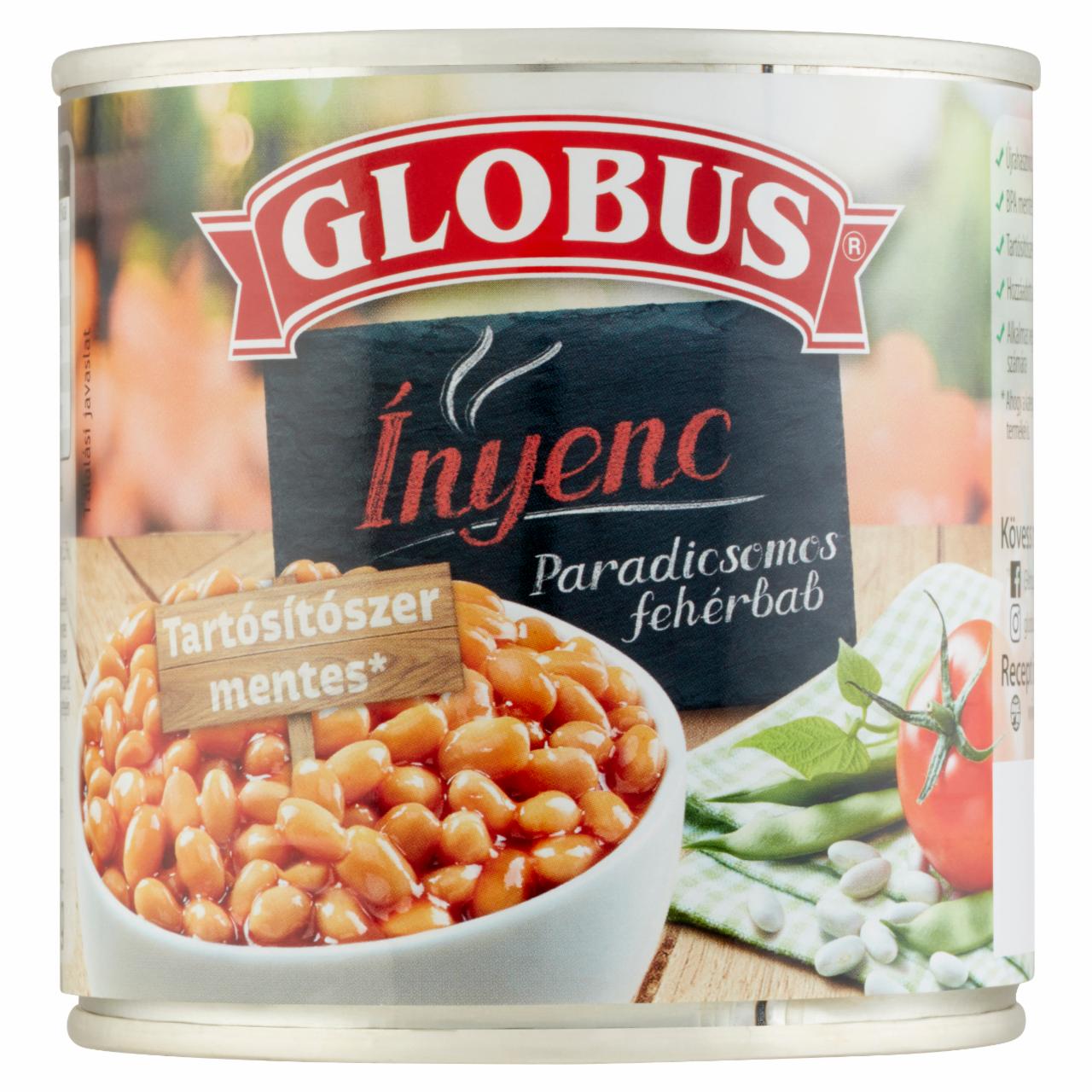Képek - Globus Mix paradicsomos fehérbab 400 g